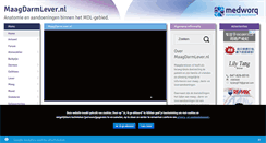 Desktop Screenshot of maagdarmlever.nl